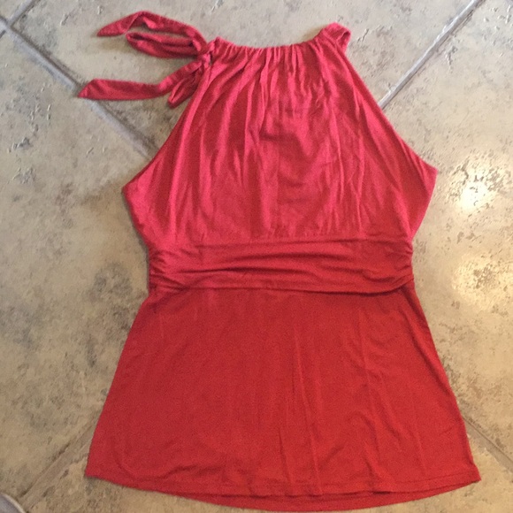 Like New!!! Ann Taylor No sleeve fun summer top. - Picture 3 of 3